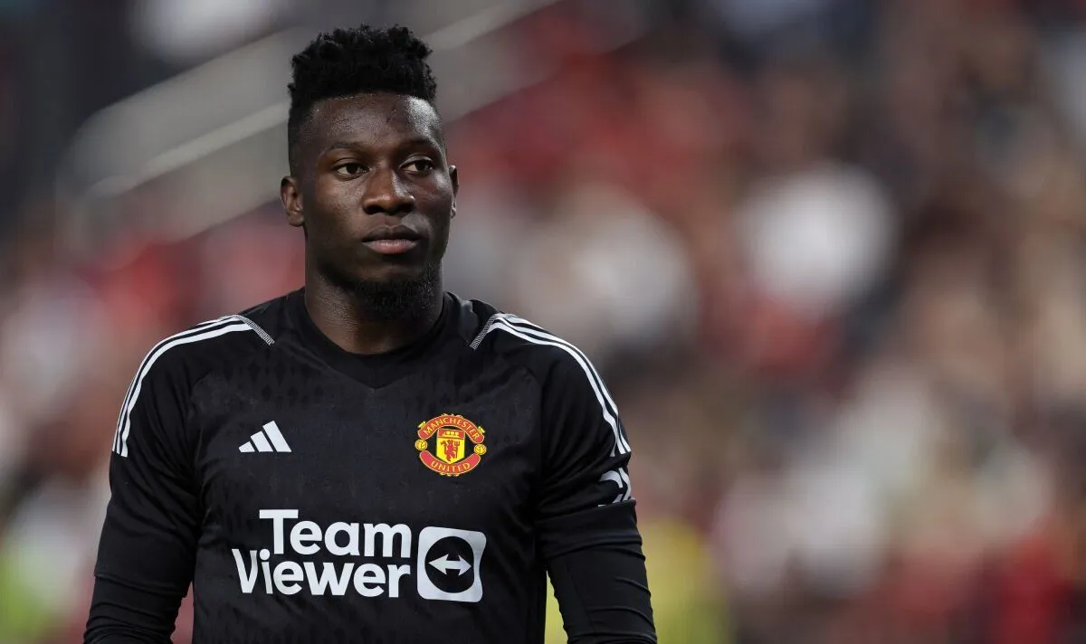 Andre Onana's furious reaction to Harry Maguire